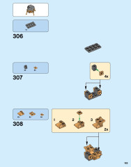 LEGO 92176 instructions page 165 – build guide