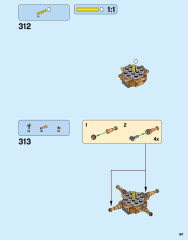LEGO 92176 instructions page 167 – build guide