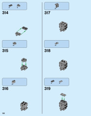 LEGO 92176 instructions page 168 – build guide