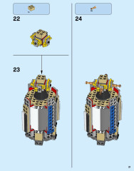 LEGO 92176 instructions page 21 – build guide