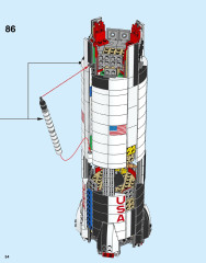 LEGO 92176 instructions page 54 – build guide