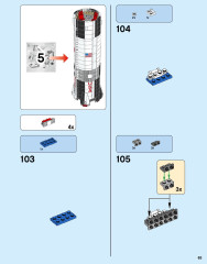 LEGO 92176 instructions page 63 – build guide