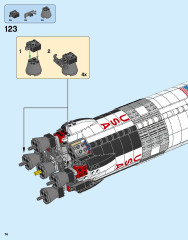 LEGO 92176 instructions page 74 – build guide