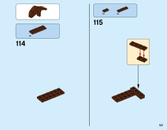 LEGO 92177 instructions page 121 – build guide