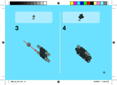LEGO 9390 instructions page 13 – build guide