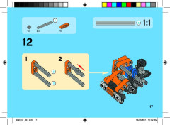 LEGO 9390 instructions page 17 – build guide