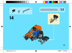 LEGO 9390 instructions page 19 – build guide