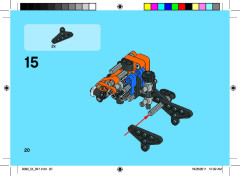 LEGO 9390 instructions page 20 – build guide