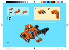 LEGO 9390 instructions page 22 – build guide