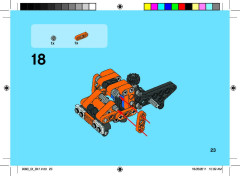 LEGO 9390 instructions page 23 – build guide
