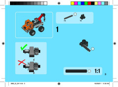 LEGO 9390 instructions page 3 – build guide