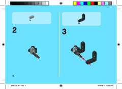 LEGO 9390 instructions page 4 – build guide