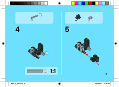 LEGO 9390 instructions page 5 – build guide