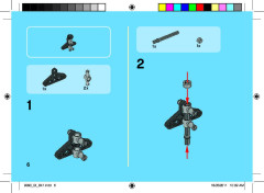 LEGO 9390 instructions page 6 – build guide