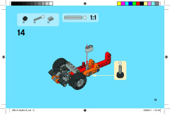 LEGO 9390 instructions page 13 – build guide
