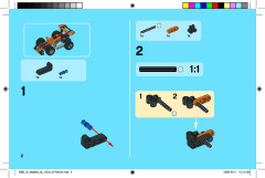 LEGO 9390 instructions page 2 – build guide