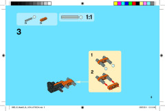 LEGO 9390 instructions page 3 – build guide