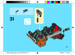 LEGO 9390 instructions page 13 – build guide
