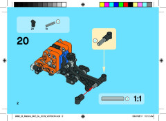 LEGO 9390 instructions page 2 – build guide