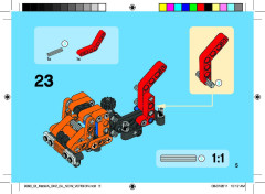 LEGO 9390 instructions page 5 – build guide