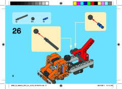 LEGO 9390 instructions page 8 – build guide