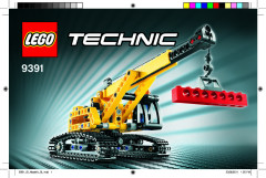 LEGO 9391 instructions page 1 – build guide