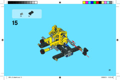 LEGO 9391 instructions page 21 – build guide