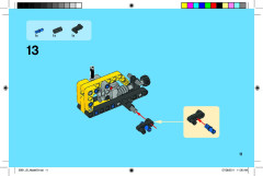LEGO 9391 instructions page 11 – build guide