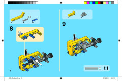 LEGO 9391 instructions page 8 – build guide