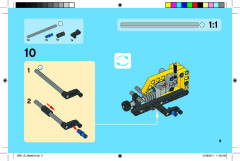 LEGO 9391 instructions page 9 – build guide
