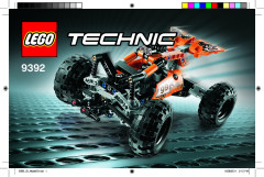LEGO 9392 instructions page 1 – build guide