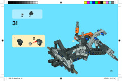 LEGO 9392 instructions page 45 – build guide