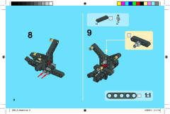 LEGO 9392 instructions page 8 – build guide