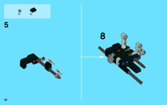 LEGO 9392 instructions page 10 – build guide