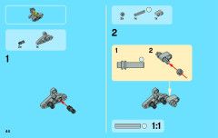LEGO 9392 instructions page 44 – build guide