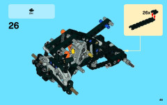 LEGO 9392 instructions page 49 – build guide