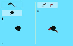 LEGO 9392 instructions page 8 – build guide