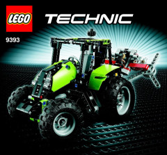 LEGO 9393 instructions page 1 – build guide