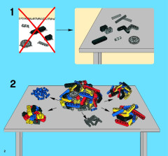 LEGO 9393 instructions page 2 – build guide