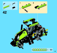 LEGO 9393 instructions page 49 – build guide