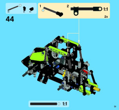 LEGO 9393 instructions page 51 – build guide