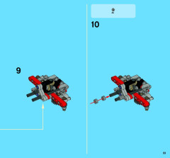 LEGO 9393 instructions page 61 – build guide
