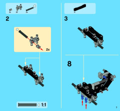 LEGO 9393 instructions page 7 – build guide