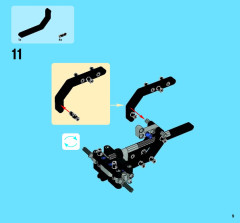 LEGO 9393 instructions page 9 – build guide