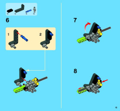 LEGO 9393 instructions page 13 – build guide