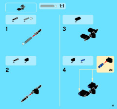 LEGO 9393 instructions page 65 – build guide