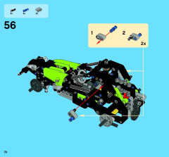 LEGO 9393 instructions page 70 – build guide