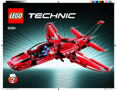 LEGO 9394 instructions page 1 – build guide