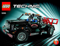 LEGO 9395 instructions page 1 – build guide