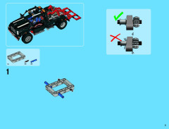 LEGO 9395 instructions page 3 – build guide